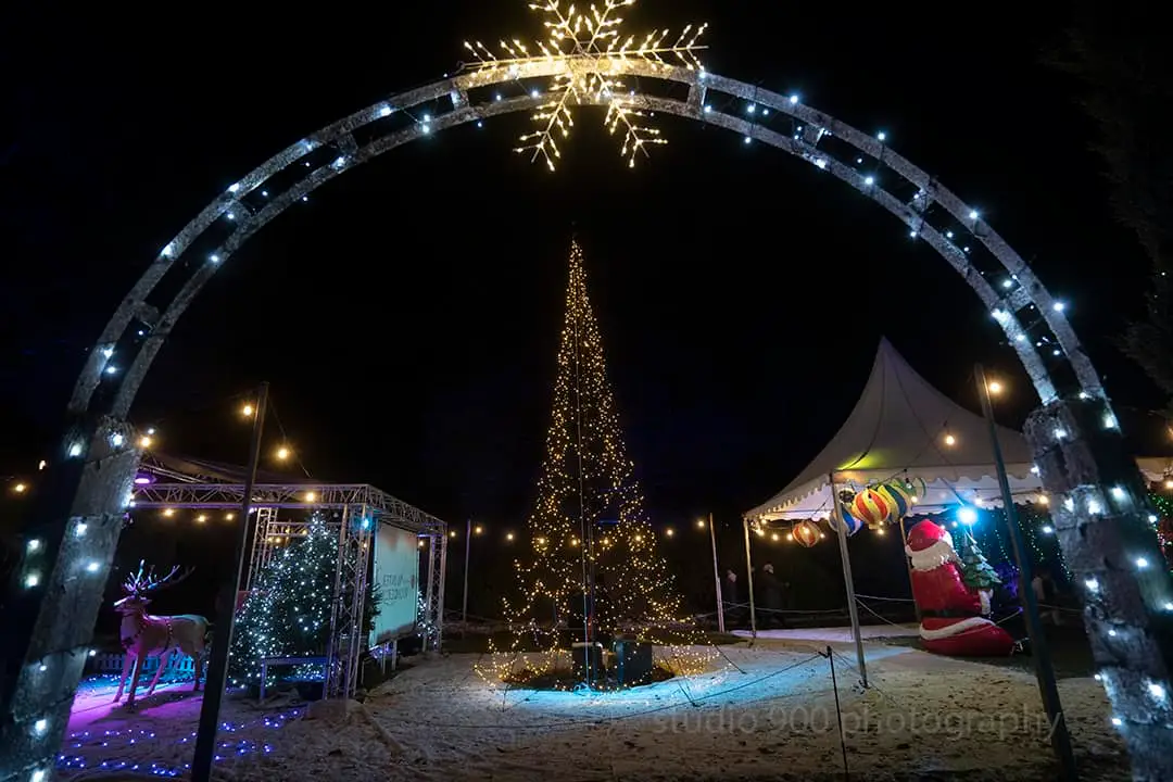 christmas event lighting rental Manchester